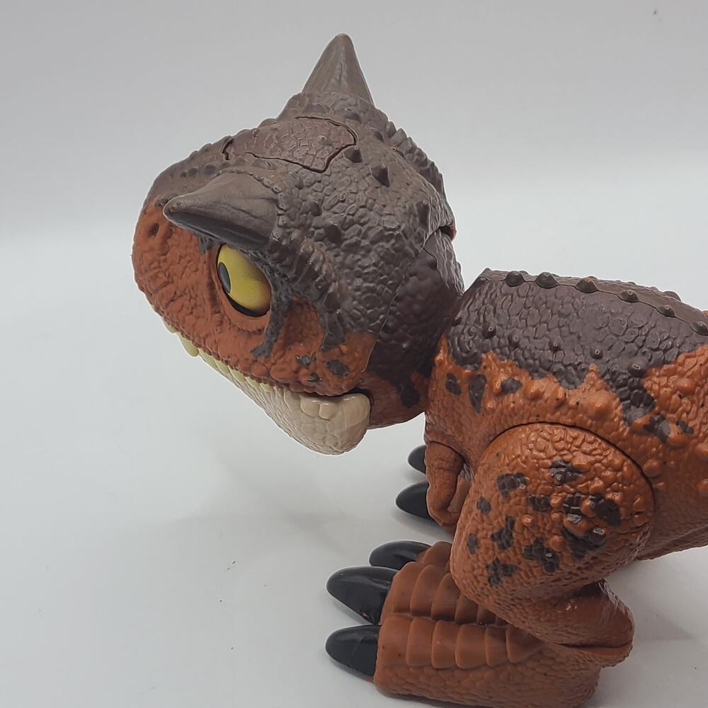 Jurassic World Wild Chompin Carnotaurus Toro Dinosaur Action Figure Cretaceous - Picture 7 of 11